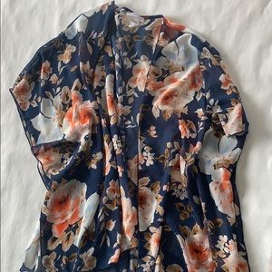 Floral kimono